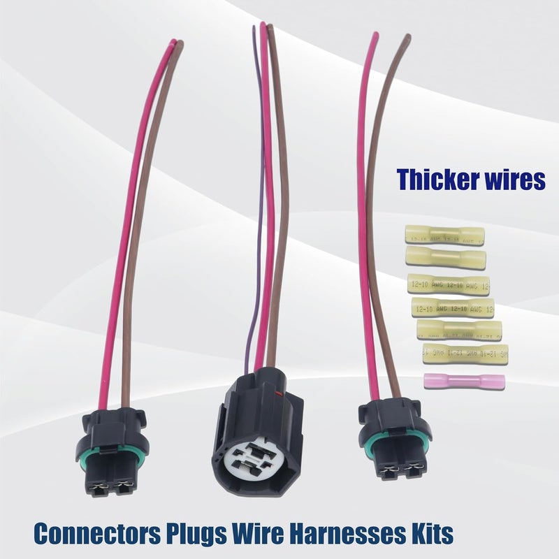 AITKEN موصل وحدة التحكم في مروحة التبريد مع سلك 11AWG لسيارات فورد إيدج (مع سحب) S-MAX لاند روفر LR2 لينكولن فولفو XC70 S80 S60 V60 XC60 2007-2019. - Image 2